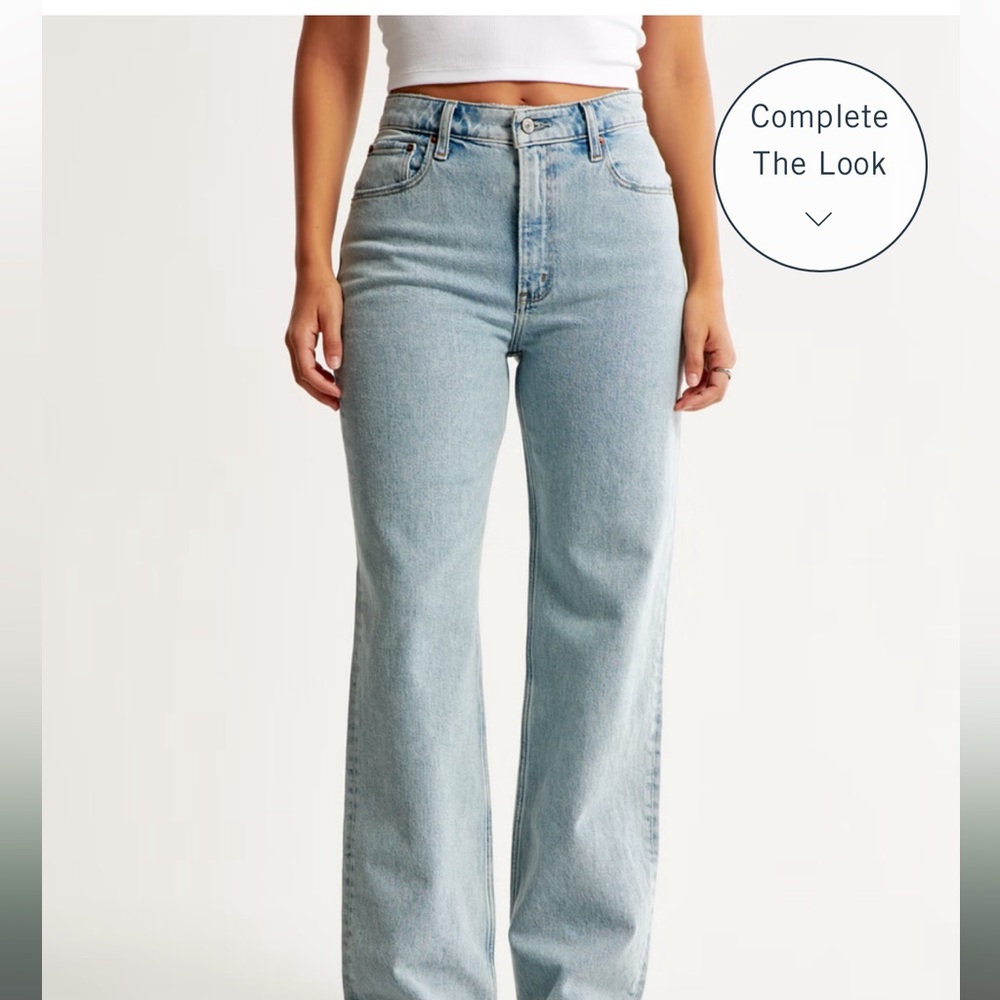 Abercrombie 90’s Relaxed Jean High Rise / Size 26 Curve Love